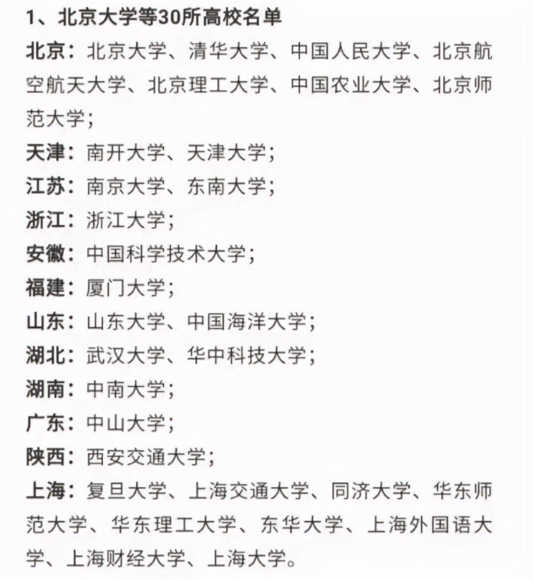 上海选调高校名单，对本土院校不偏心，一流学科院校有专业限制