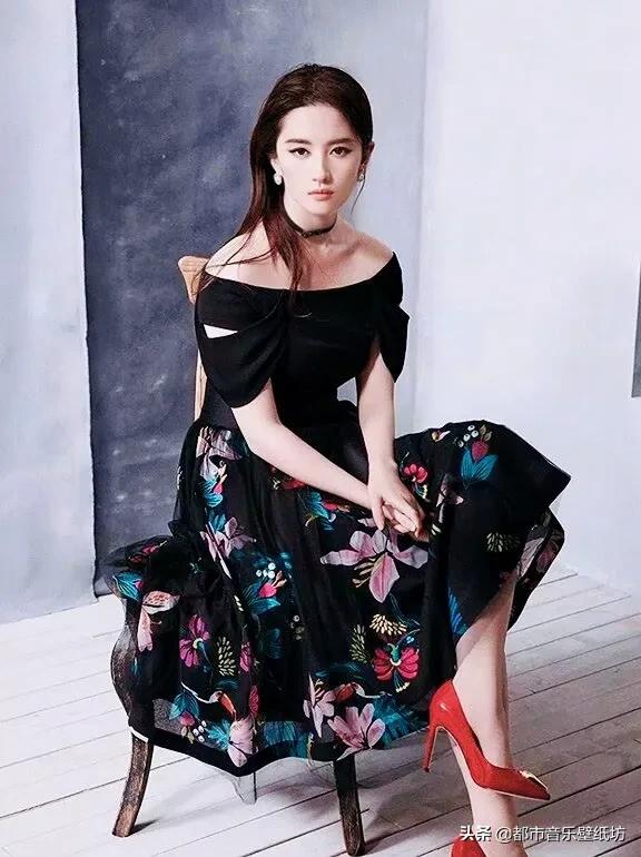 刘亦菲时尚穿搭美图壁纸