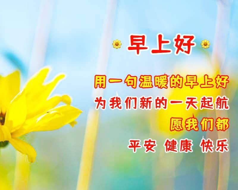 好朋友早上好祝福语优美句子 老朋友早安祝福语祝福图片