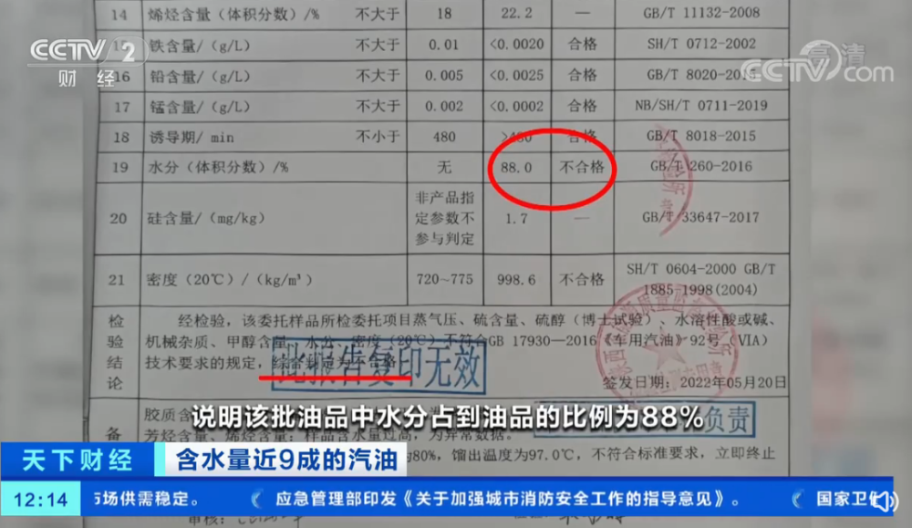 加油变加水！陕西一加油站汽油含水量88%，掺水油到底有多可怕？
