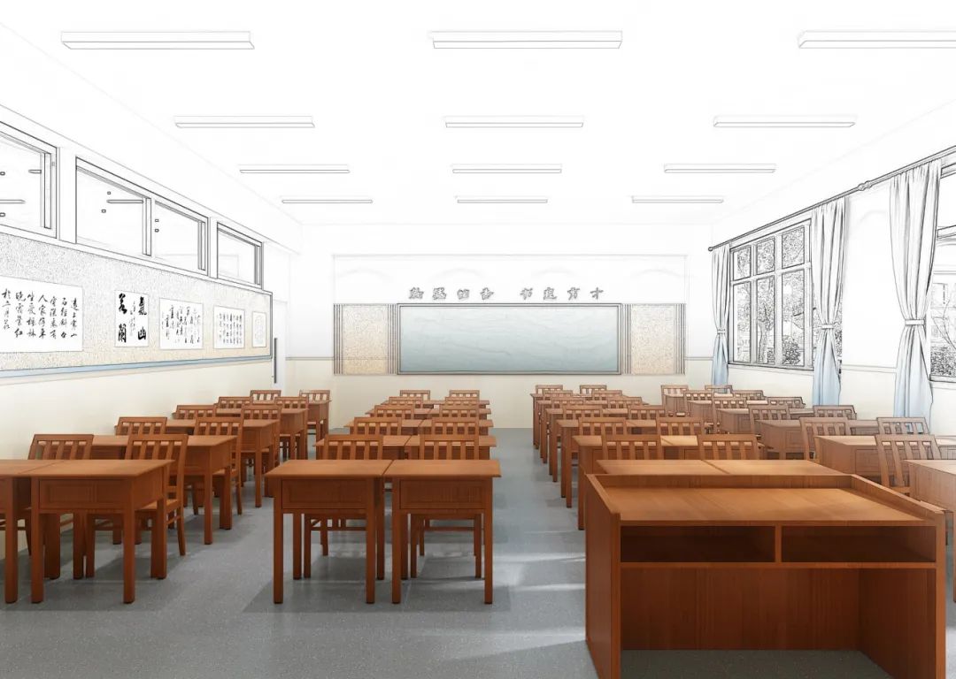 东方韵，校园景——校园文化室内篇