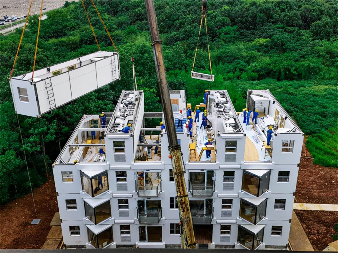29小时建完11层，中国“不锈钢活楼”技术，究竟是如何做到的？