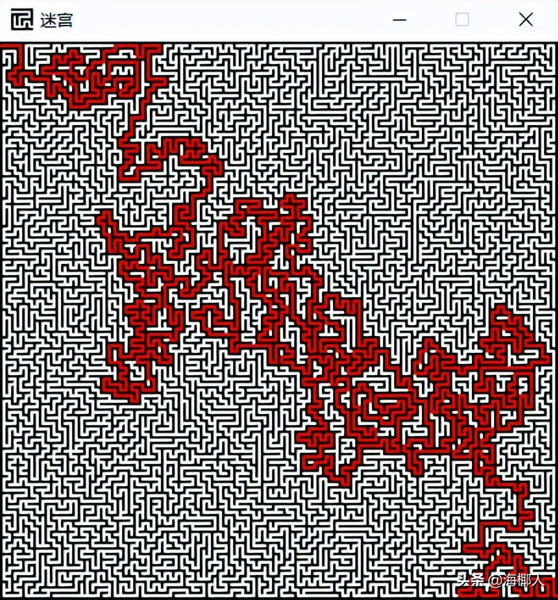Python迷宫生成器