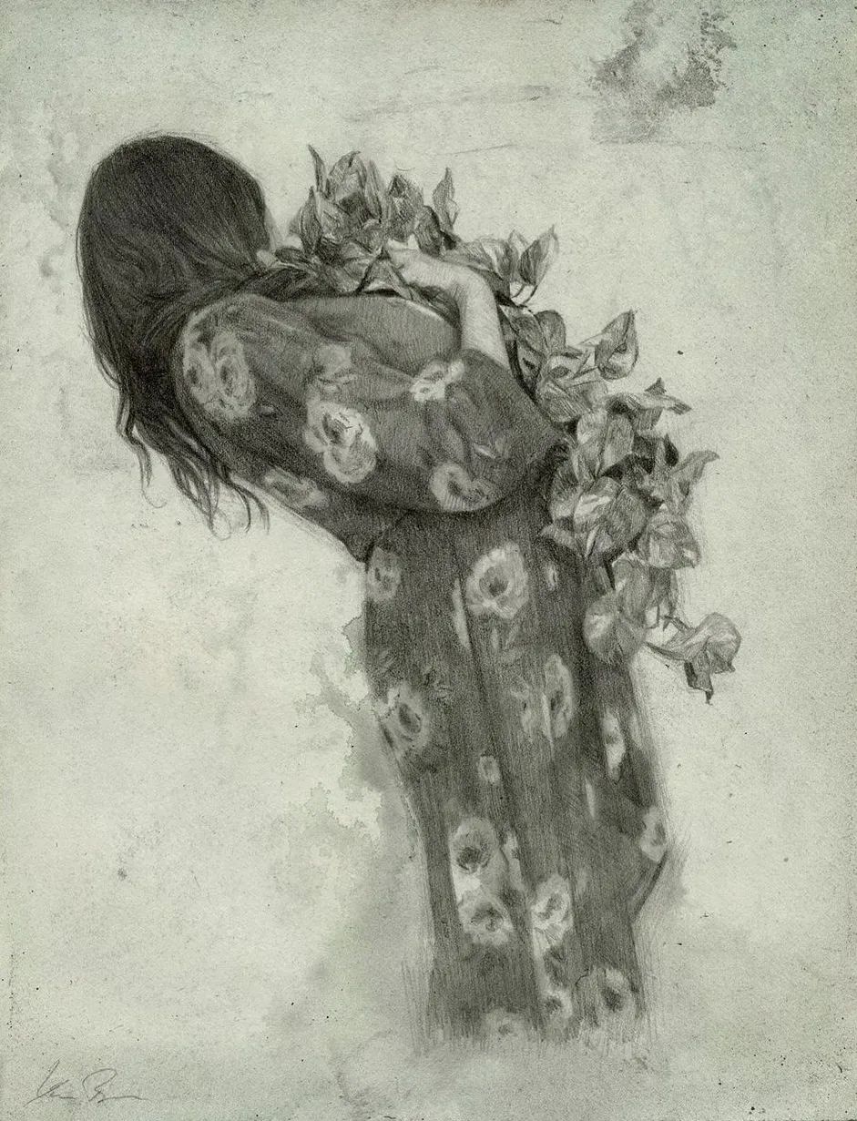 35张国外画家生动的素描作品，给画赋予灵魂