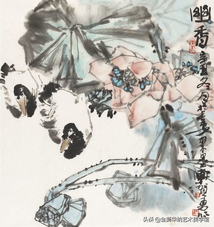 画家贺勇先生优秀作品（小品花间系列）欣赏系列《四》