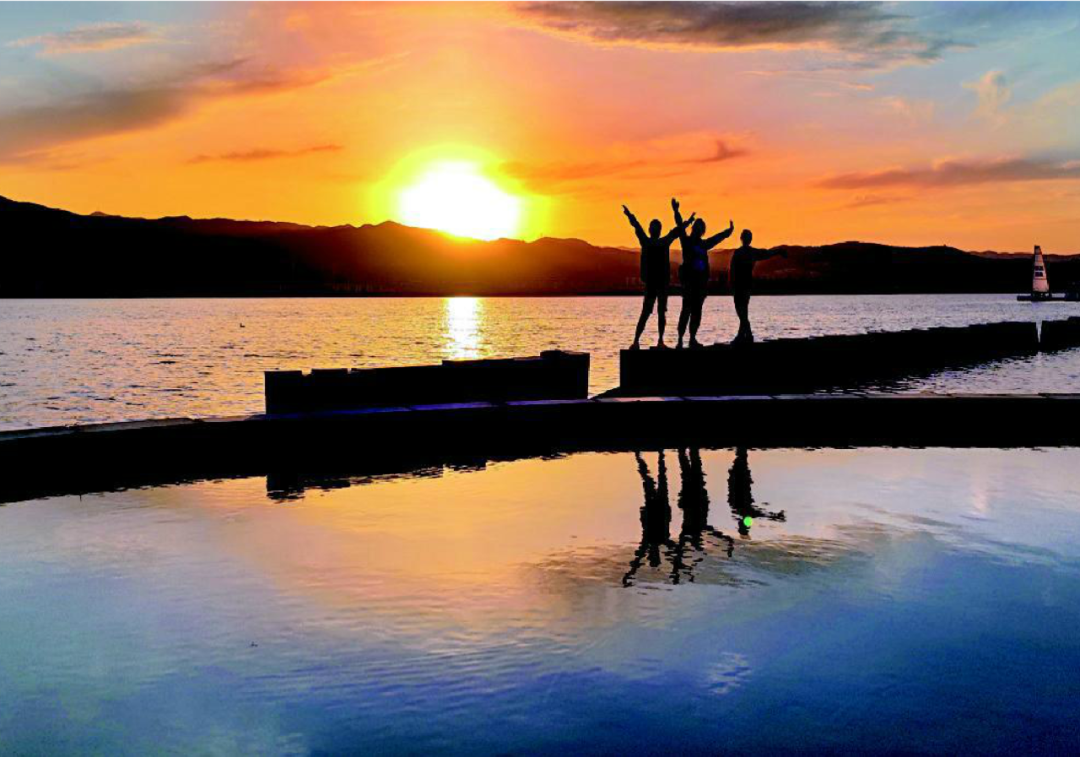 晋阳湖畔好风光