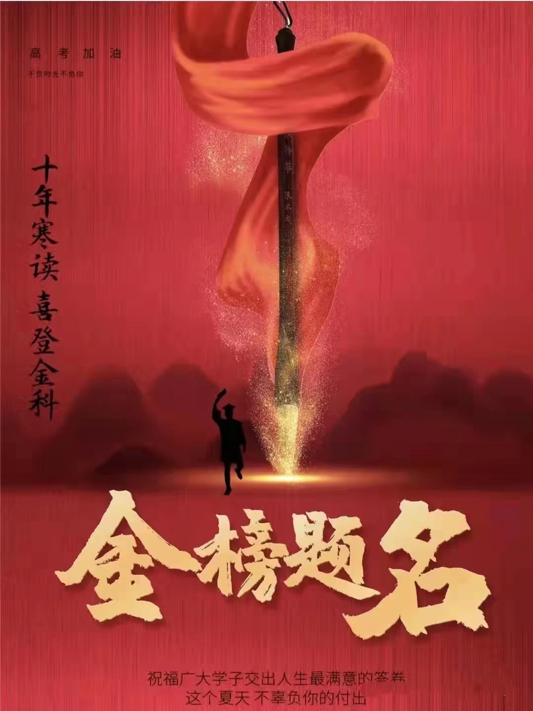 送给即将高考的芊芊学子励志祝福文案