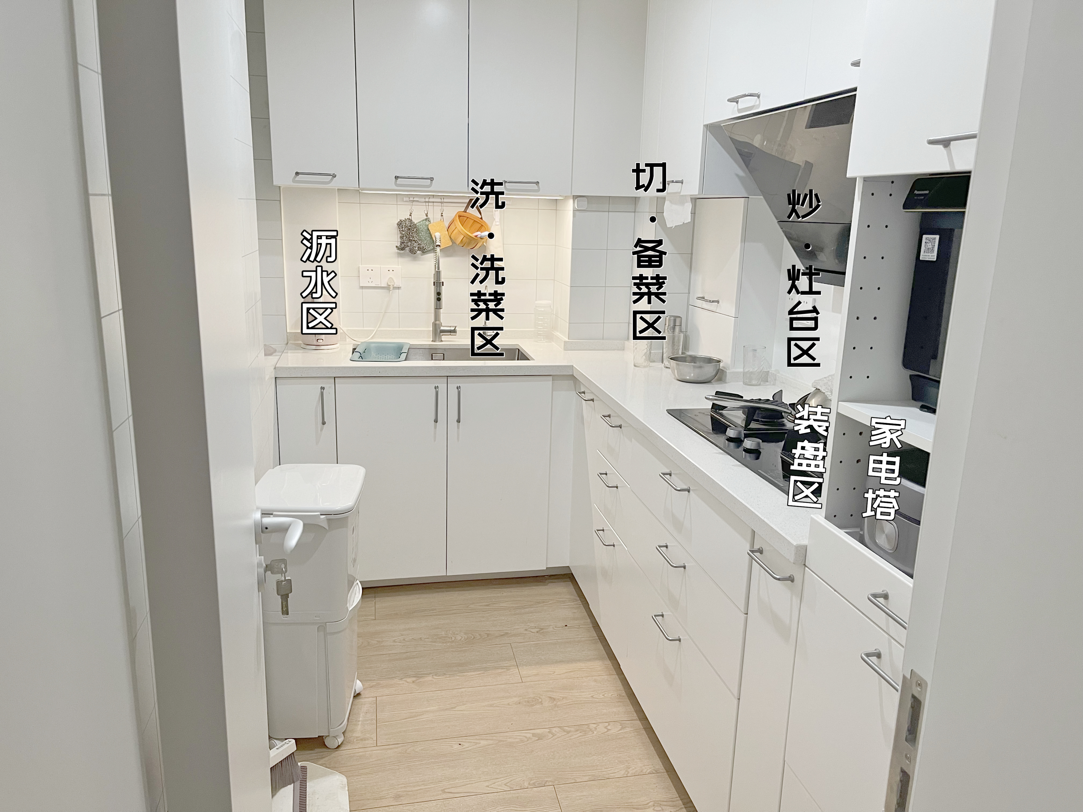 六万装修厨房效果图分享，简约实用又温馨