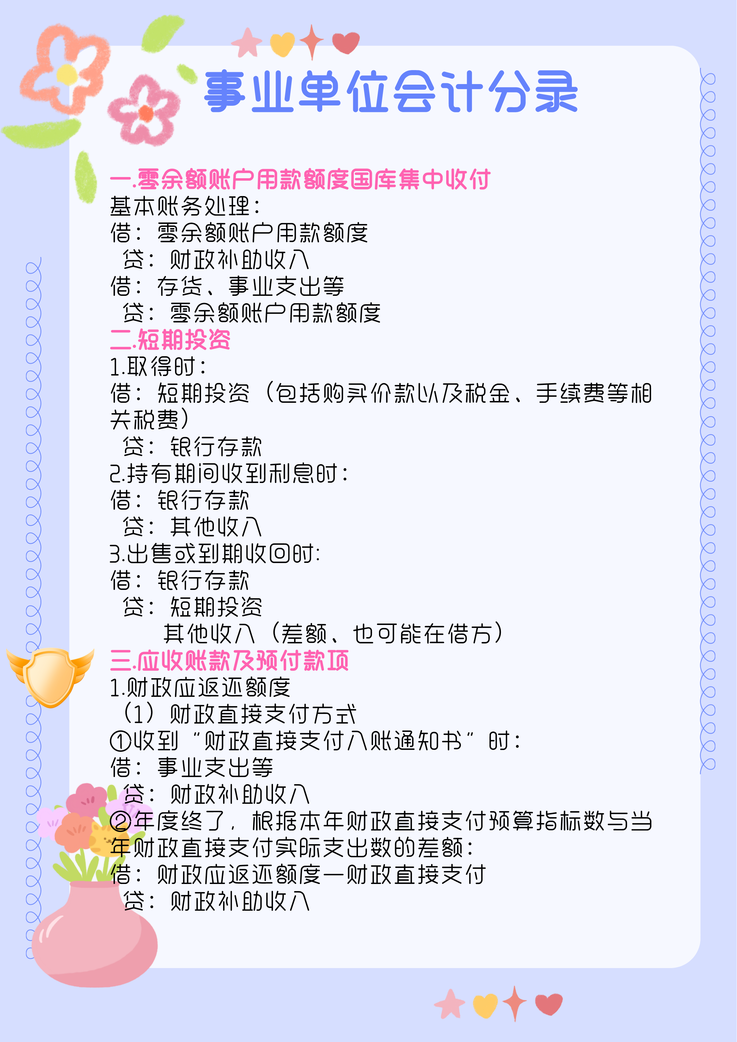 完整版！事业单位会计分录，附96笔真账业务案例解析