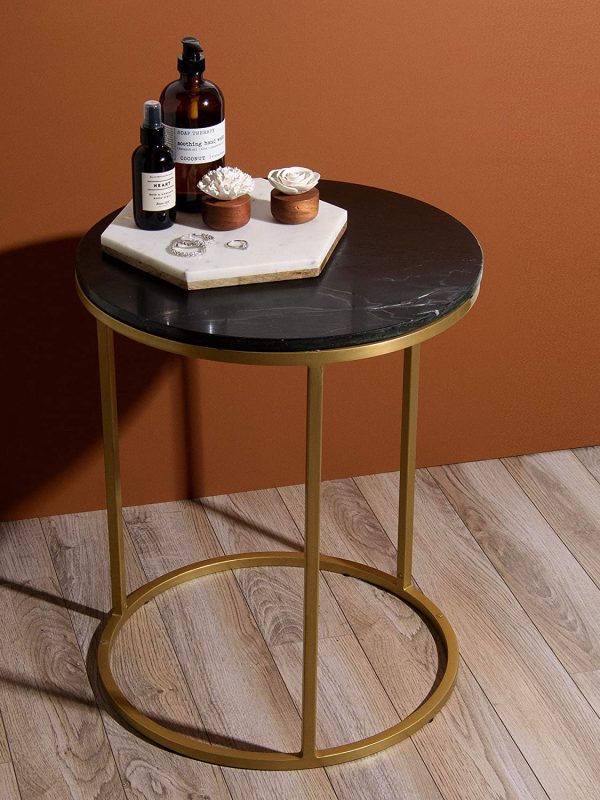 36 款大理石和人造大理石边桌，随处可见的奢华气息