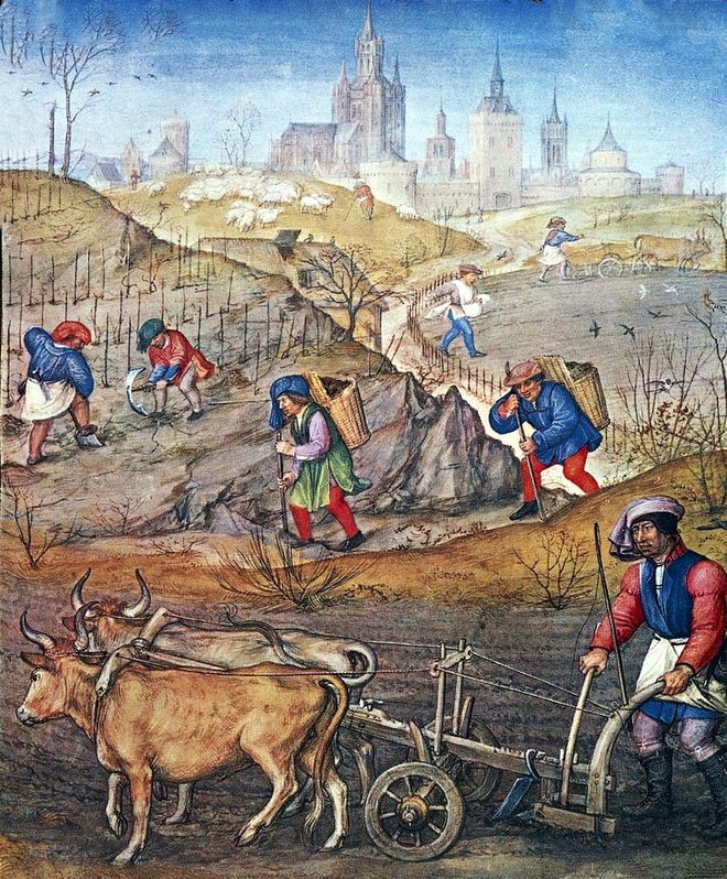 欧洲中世纪的“三圃制”，到底是什么制度？比中国是先进还是落后