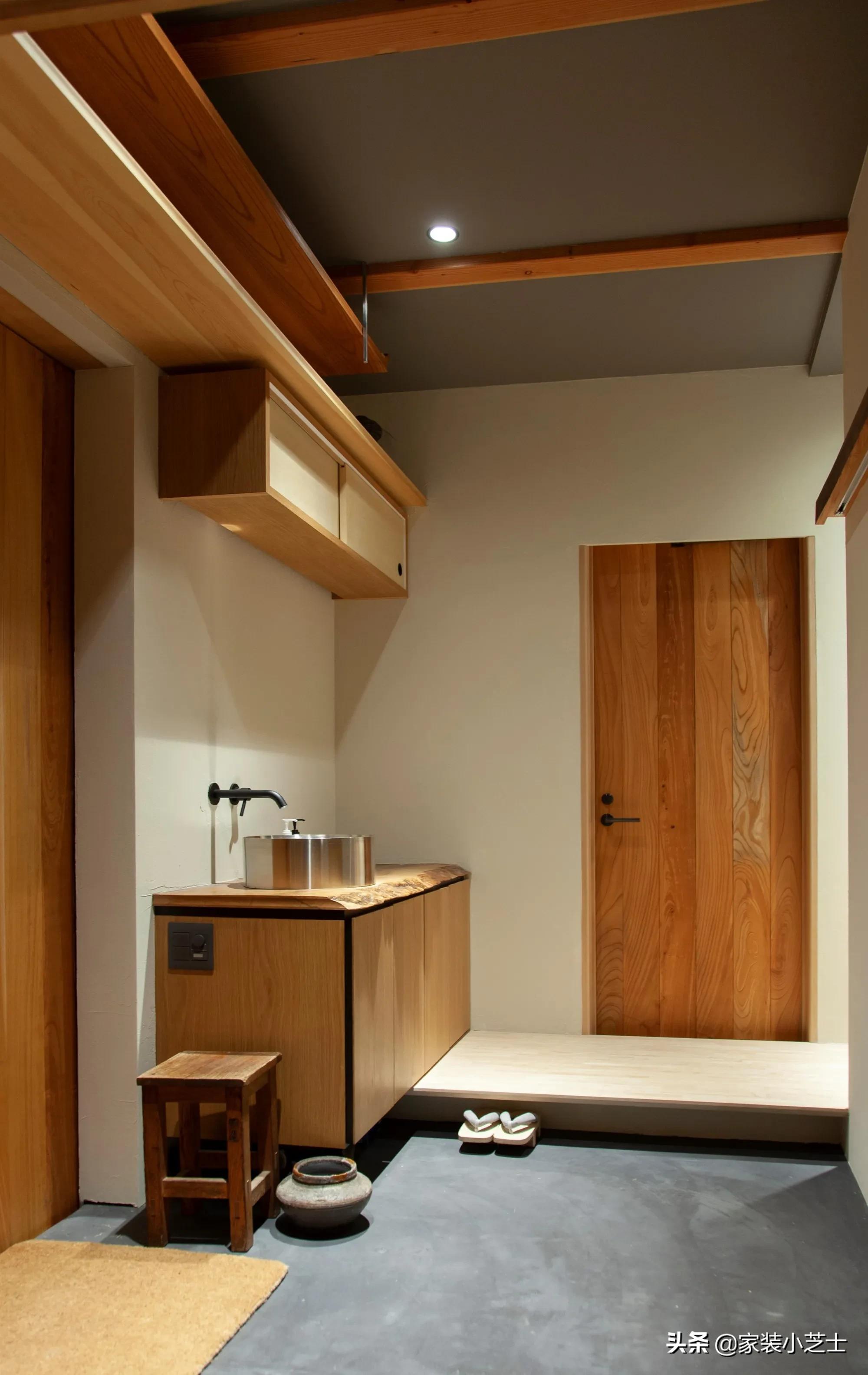 日本原木风旅店,优雅禅意