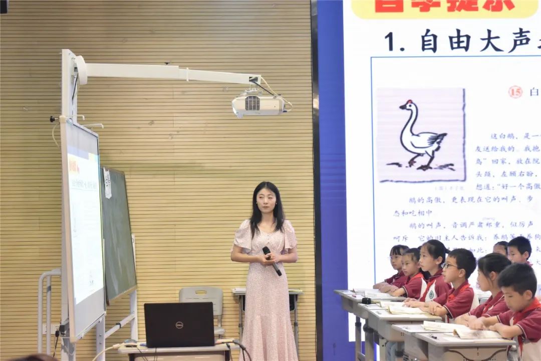 实验小学外国语学校周晓玲名师工作室送教到双流中学九江实验学校