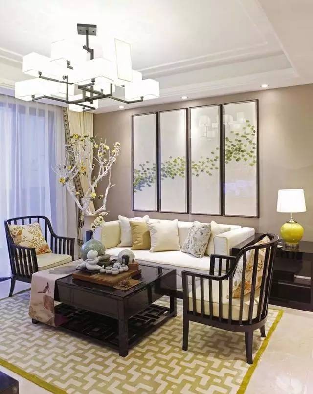 不一样的中式客厅装修，大气耐看！-钦州深度空间装饰