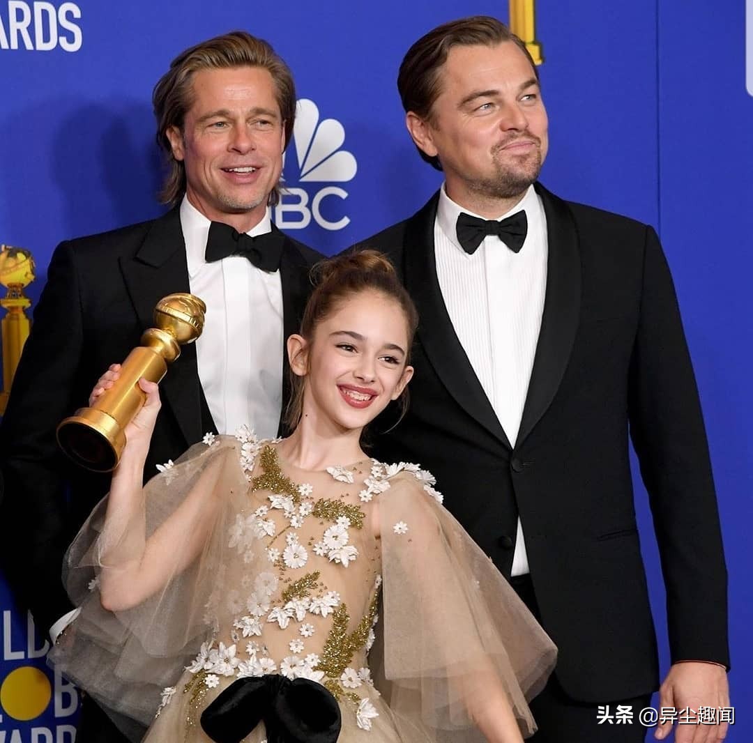 和莱昂纳多飙戏！《好莱坞往事》小童星出席奥斯卡穿粉红礼服太萌