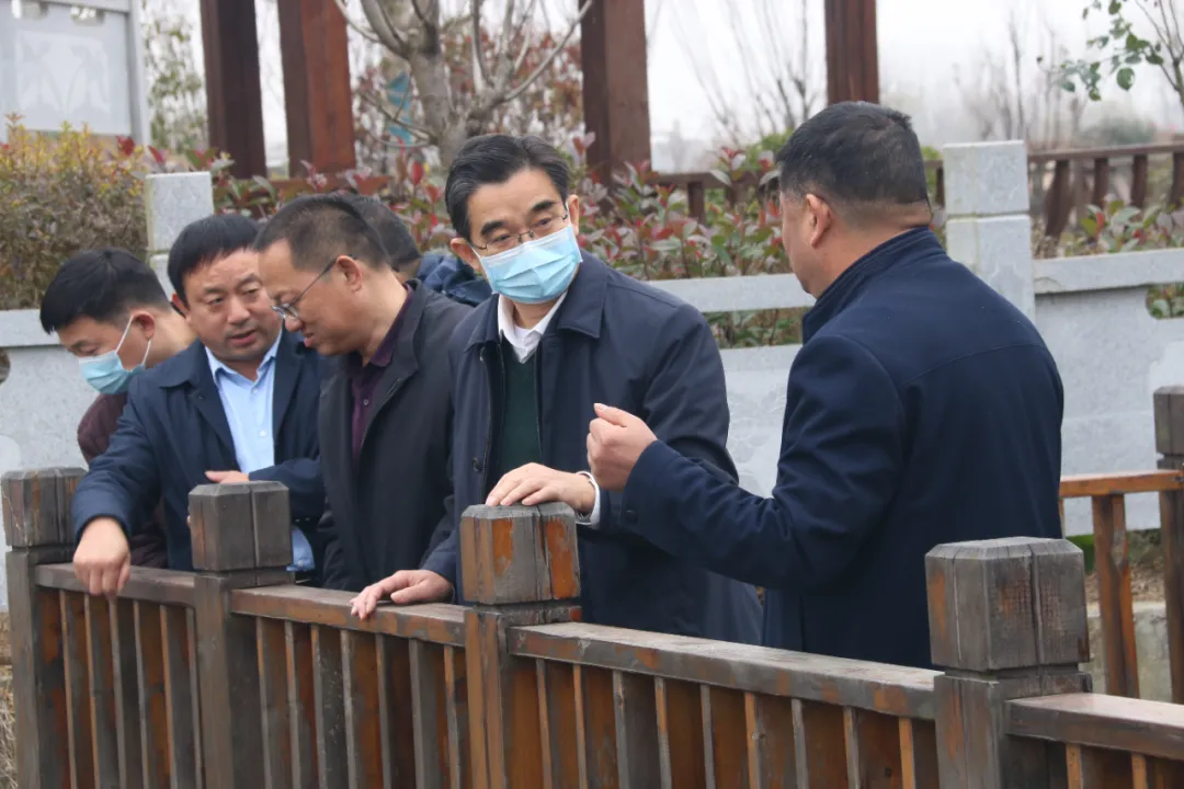 谷昌豪就潢河河长工作到潢川调研
