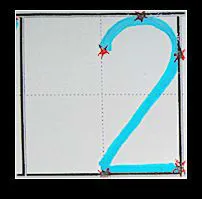 田字格内数字和汉字的书写技巧,老师和家长收藏好