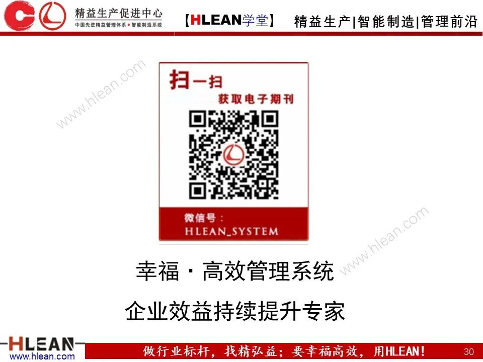「精益學堂」班組長管理能力提升之生產現場管理（下篇）