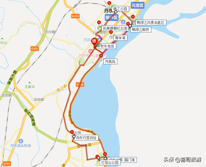 辽宁省丹东市振兴区十大景区有哪些？自驾游如何安排行程？