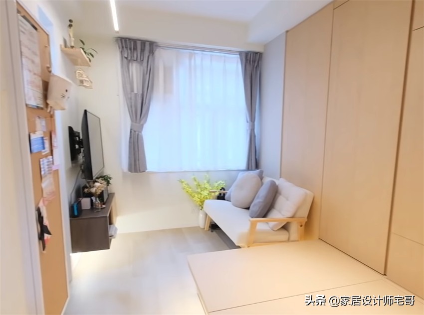 第一次见香港20㎡的房子，居然有2室1厅，不浪费1㎡，忍不住晒晒