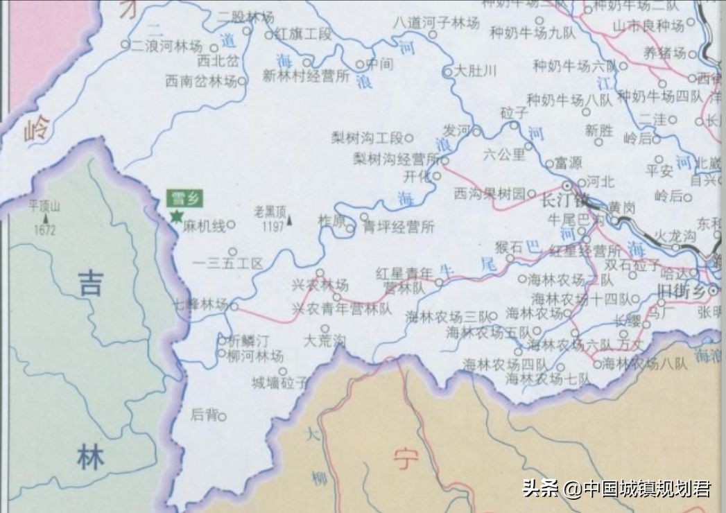 有趣的行政区划：用地图证明“中国雪乡”不在黑龙江省而在吉林省