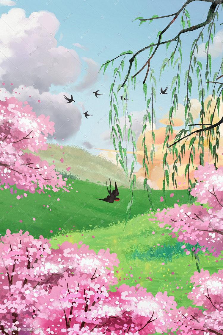 与君同行处,花月正春风