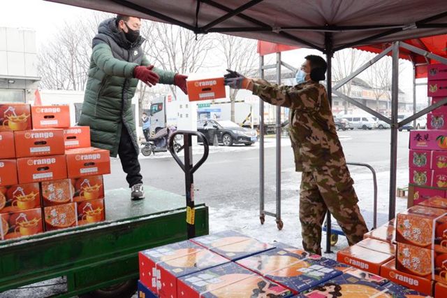 北京降雪未影响蔬菜供应，部分品种价格小幅上涨