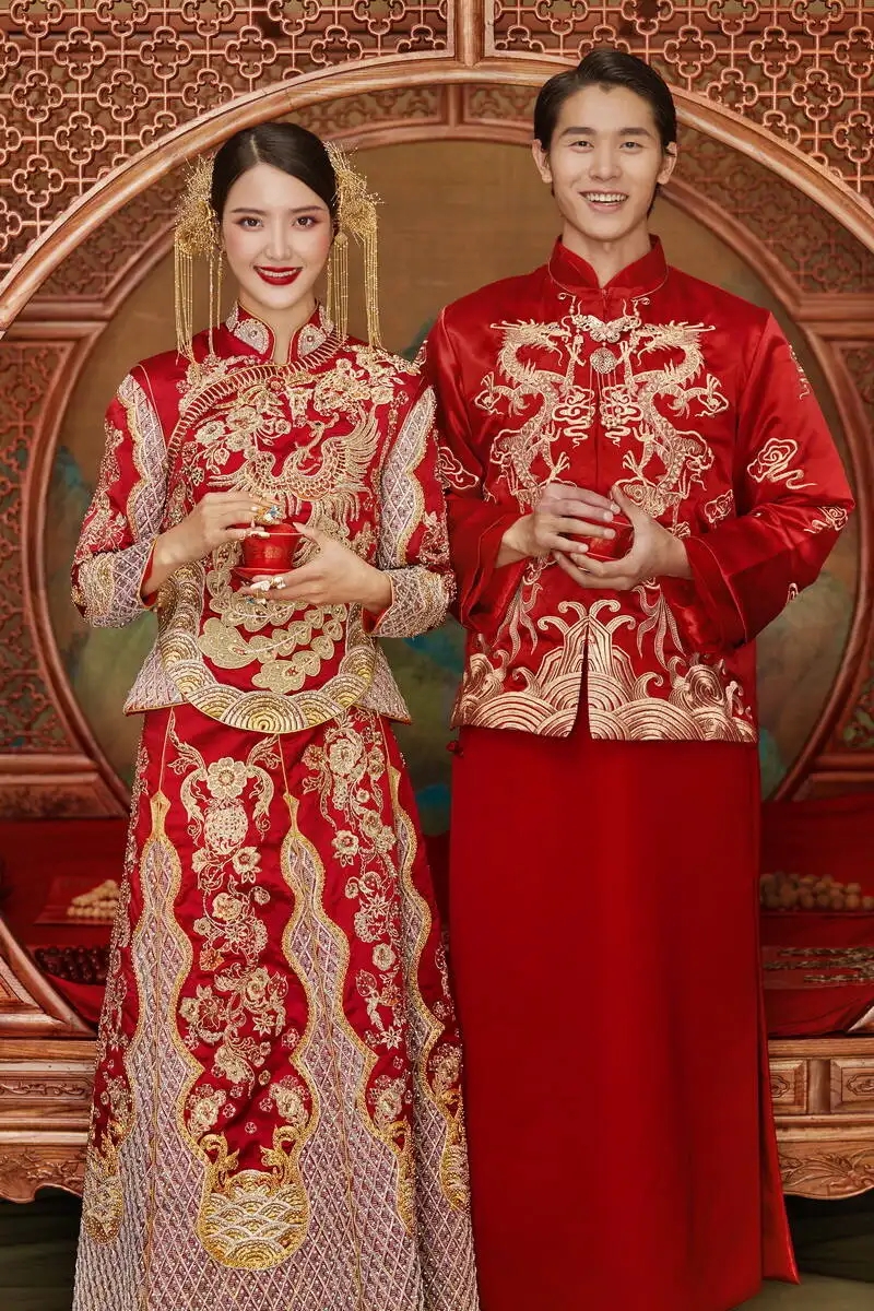 中式复古婚纱摄影，东方美学，国风古韵