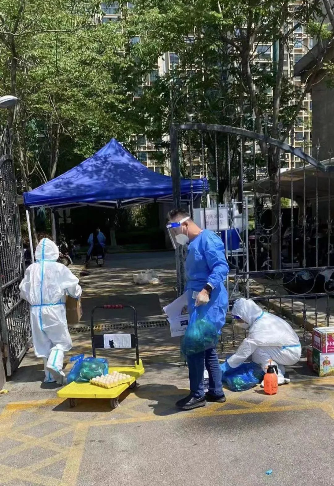 來酷科技強大供應鏈體系發揮重要作用，保障上海戰區來酷員工
