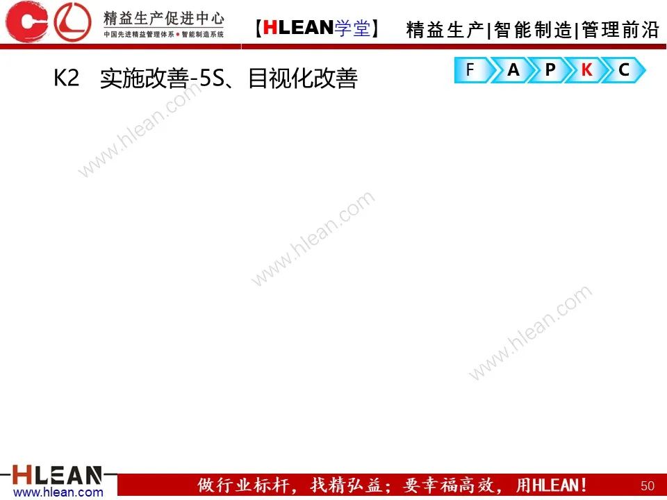 「精益學堂」精益改善FAPKC報告模板分享