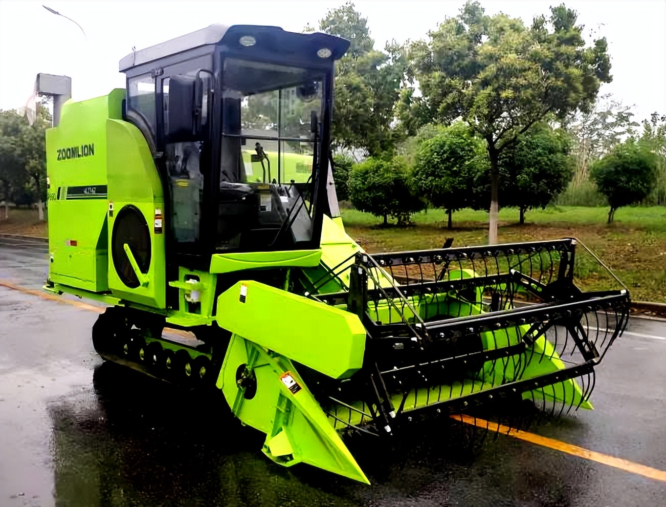 6公斤履帶式收割機，中聯(lián)谷王vs久保田EX108Q-S，配置區(qū)別真不少
