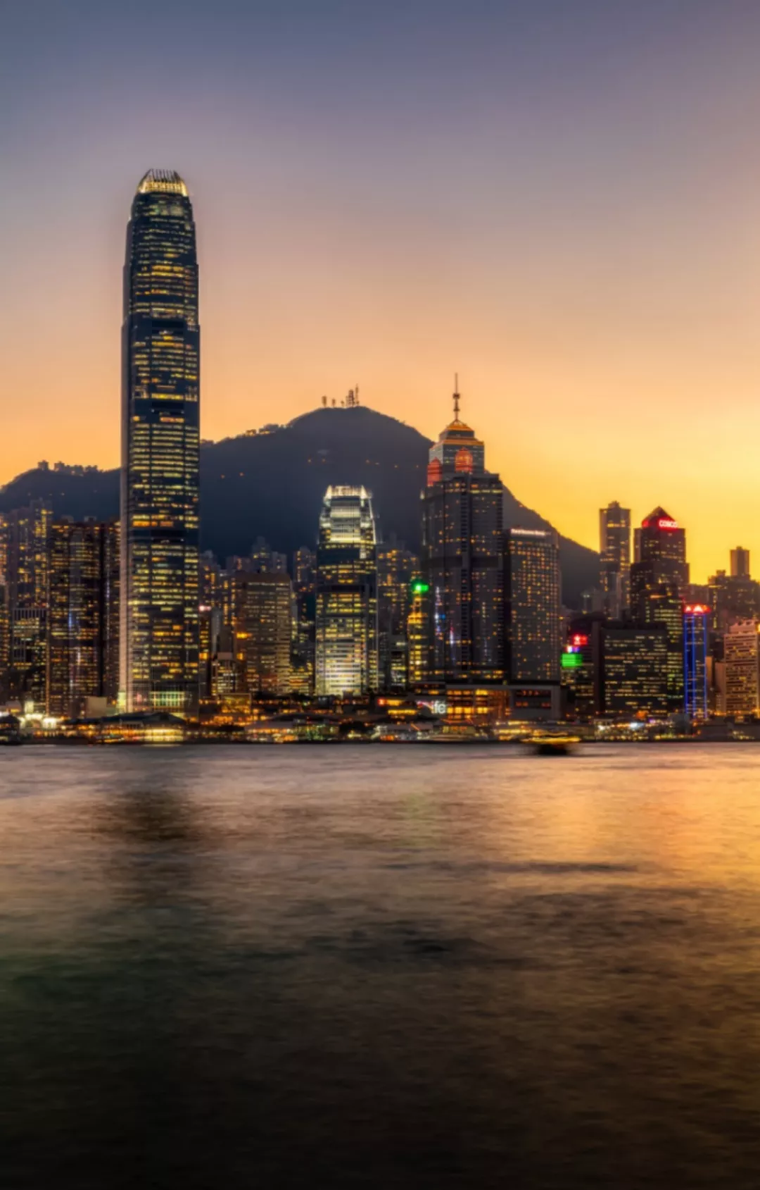 香港最美夜景图片图片