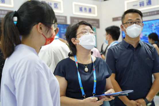 第五届数字中国建设成果展览会开馆首日，南威软件集团日程大事记