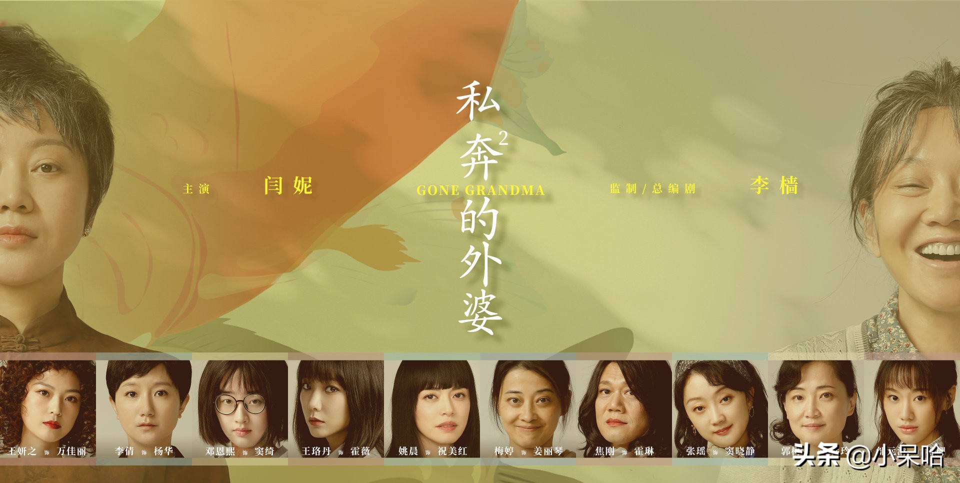 公路剧王炸，闫妮一人分饰两角，姚晨、梅婷作配，戏骨云集