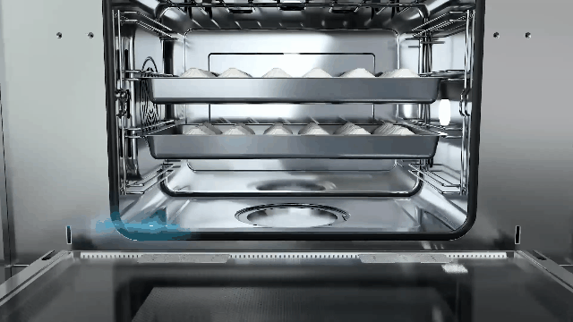 森歌重磅新技术丨蒸箱内胆无余水，厨房清洁无烦恼