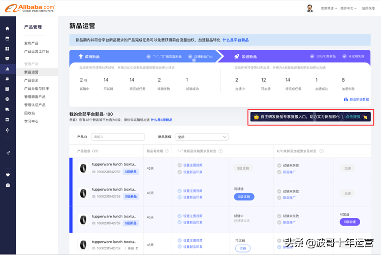 阿里国际站提升课：详解新品提报