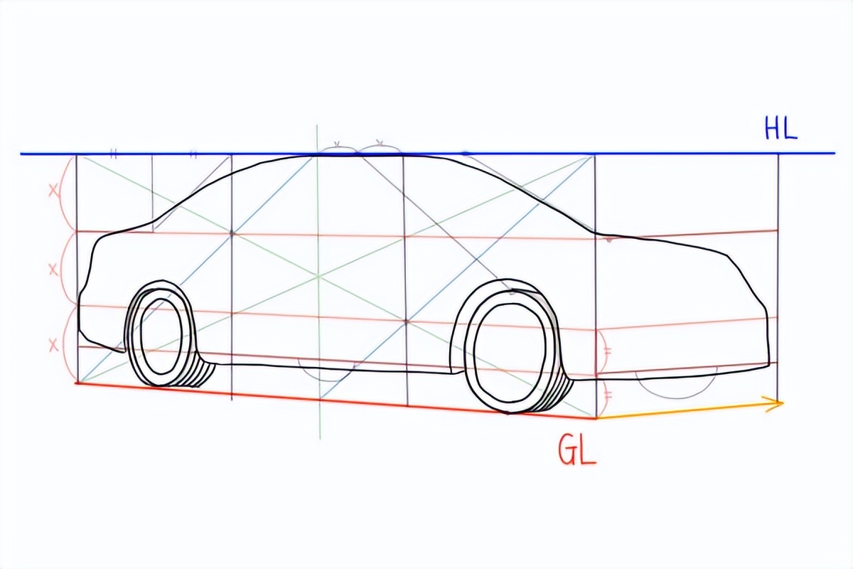 教你簡單小汽車的畫法