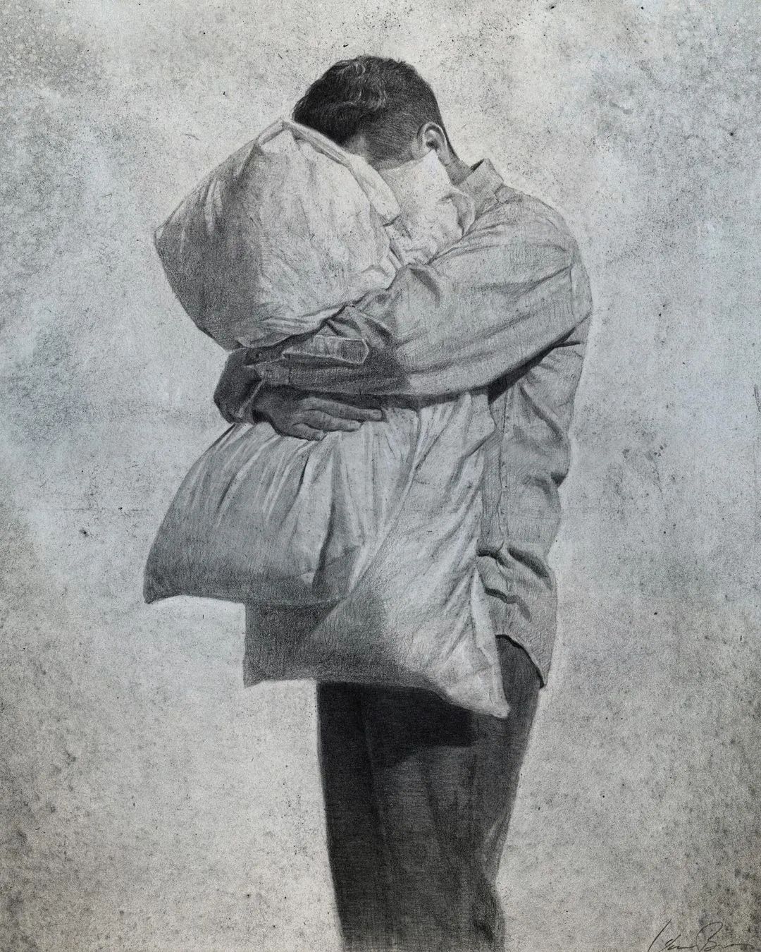 35张国外画家生动的素描作品，给画赋予灵魂