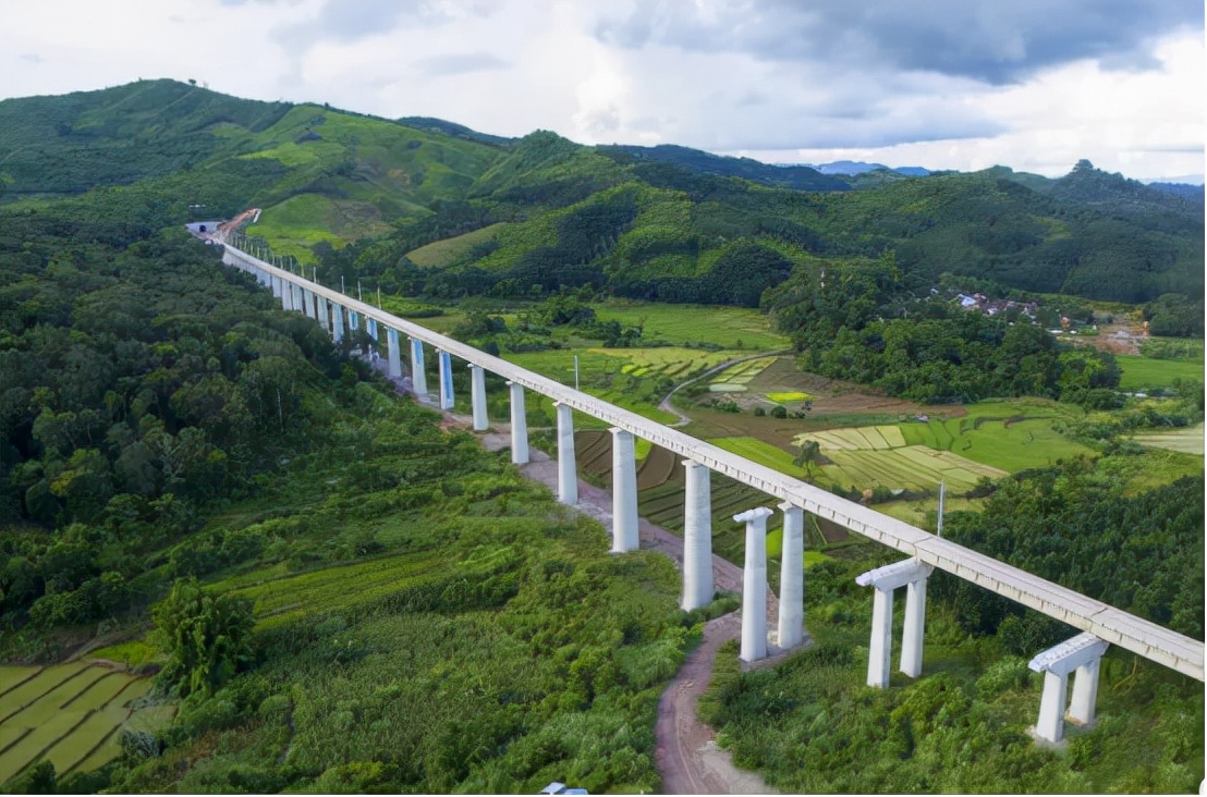 建中老铁路精品 树中老友谊丰碑