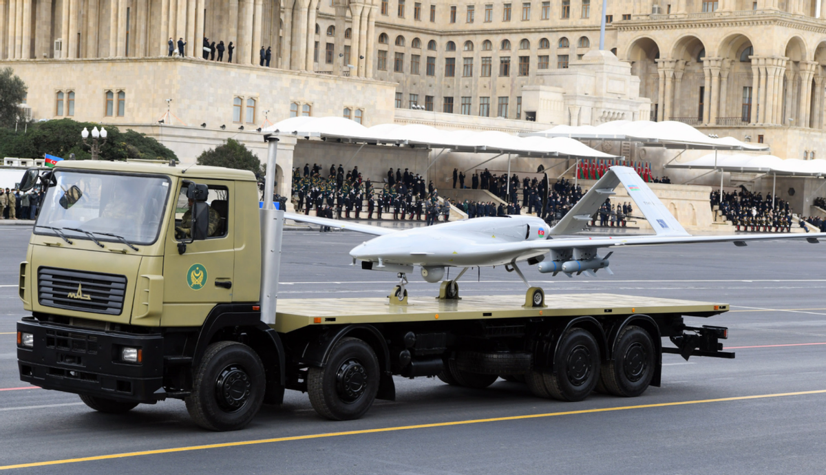 �ھ�ɱ��ﵣ�����ս���б������۵�TB-2���˻����������