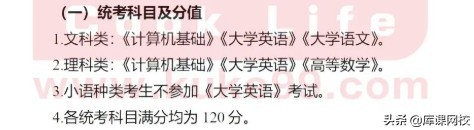 专升本需要考哪些科目（专升本不知道考什么？2022年各省市专升本考试科目来了）