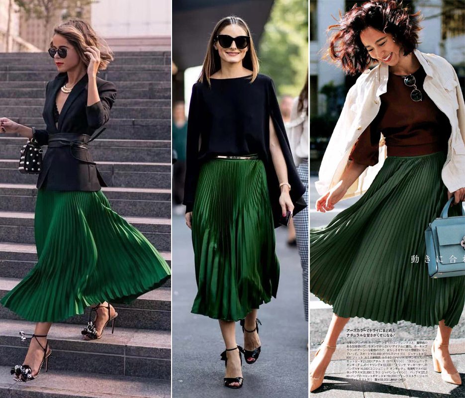 越看越爱,"绿色"这样搭配也太惊艳了,穿搭高手都叹服