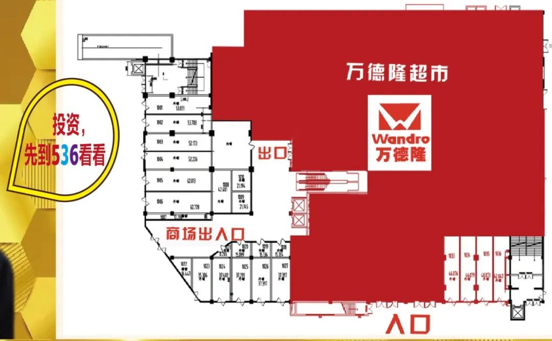 五大财富金律，锁定536商业广场临街旺铺投资秘诀