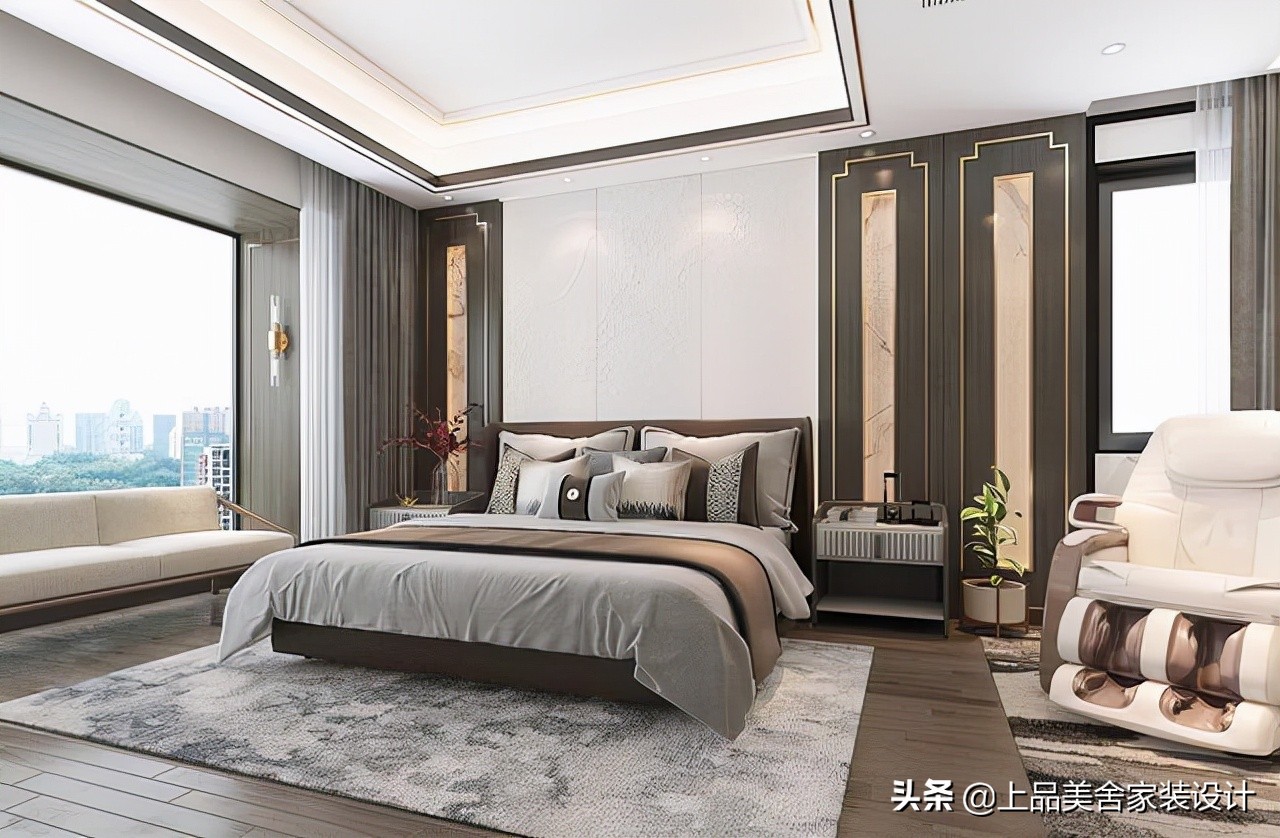 看完她家220㎡新中式装修后，感觉我家150㎡中式不香了，非常大气