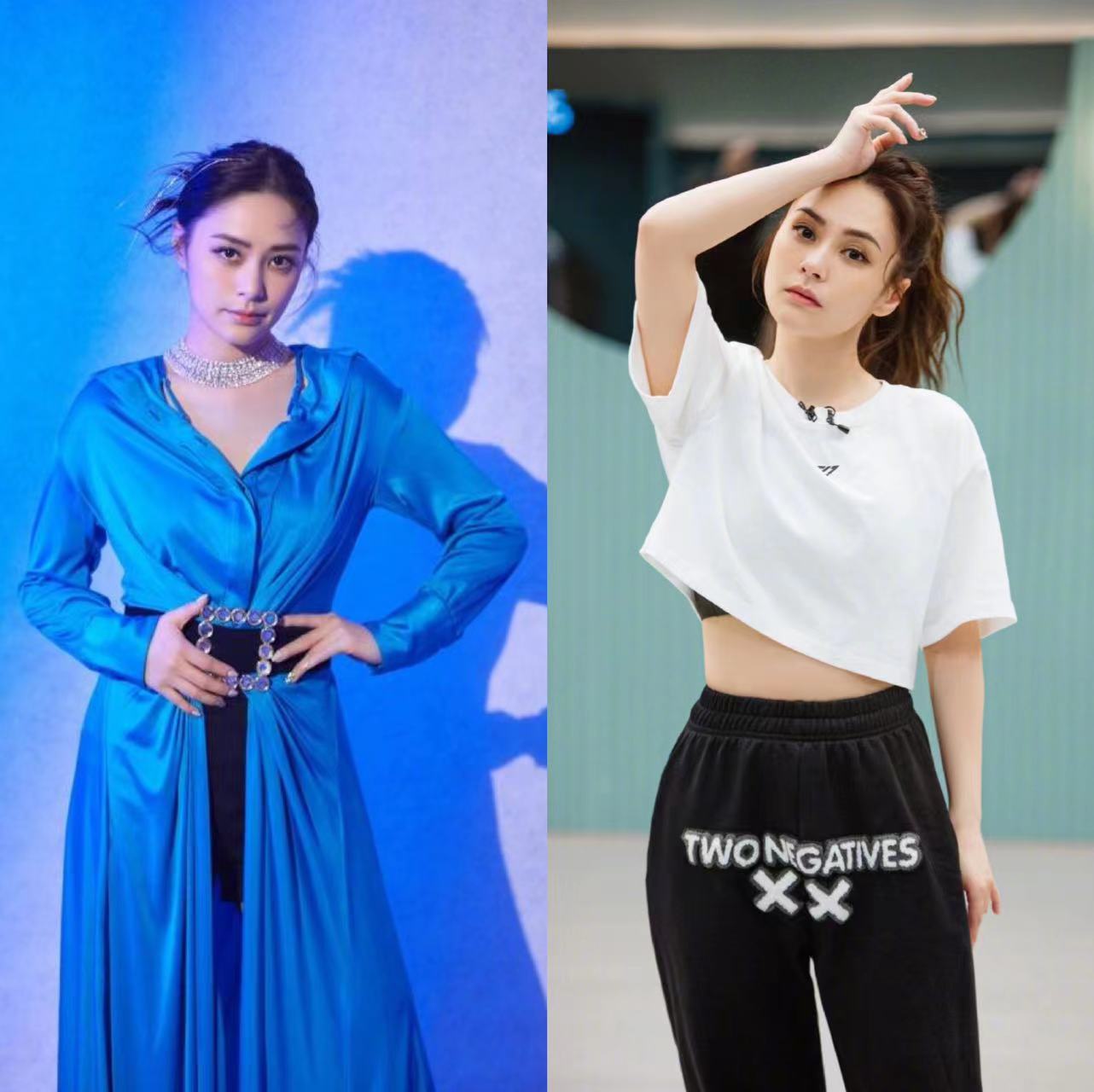 阿娇瘦了！为了减肥只吃紫薯和玉米，美出新高度