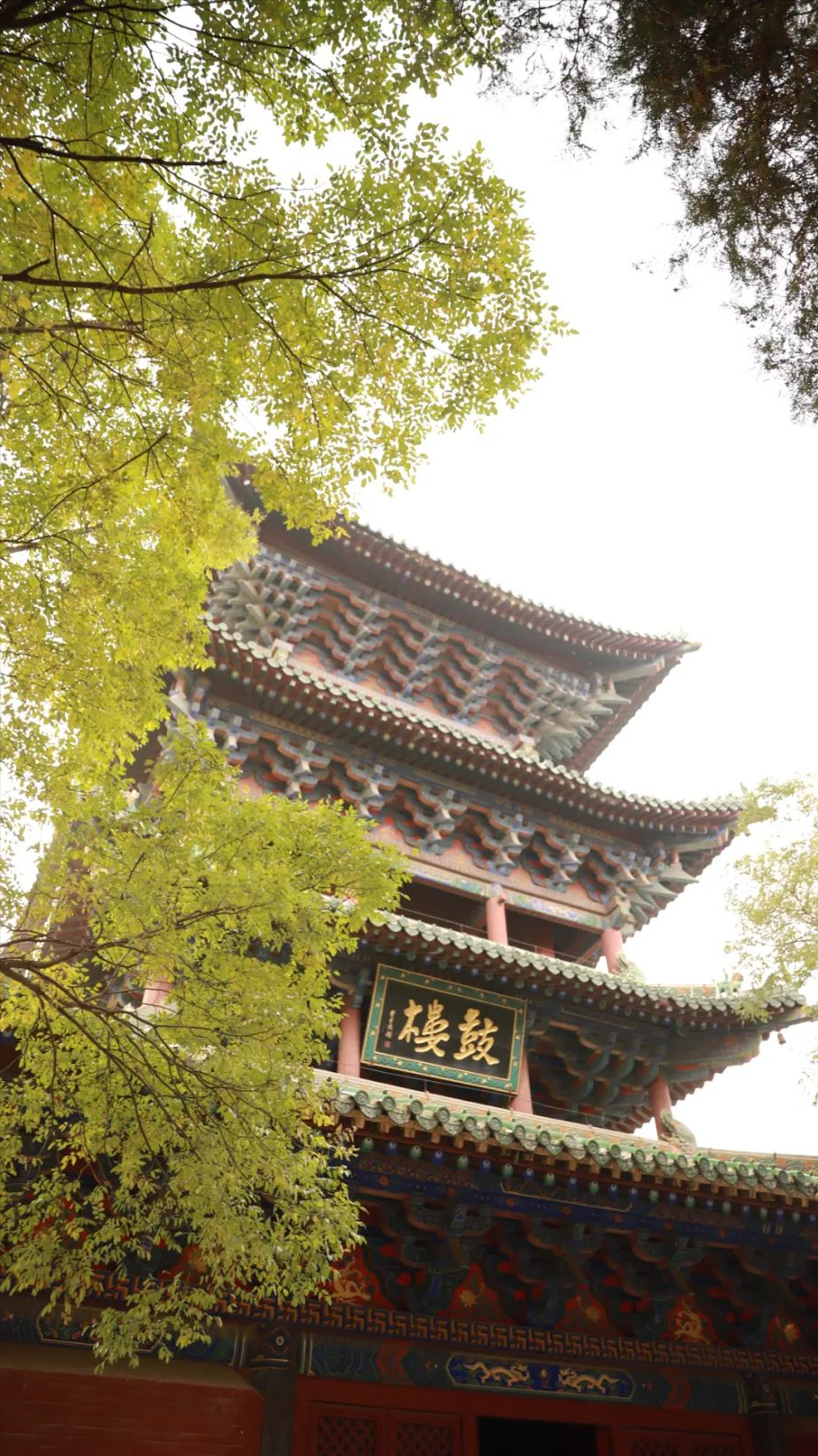 少林寺常住院是少林寺的核心建筑,依山而建,中轴线上依次为山门,天王