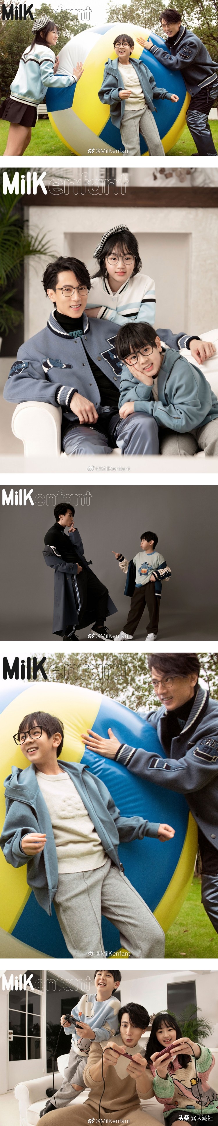 吴尊首带儿女拍杂志封面！11岁Neinei精修图曝光，完全就是美少女