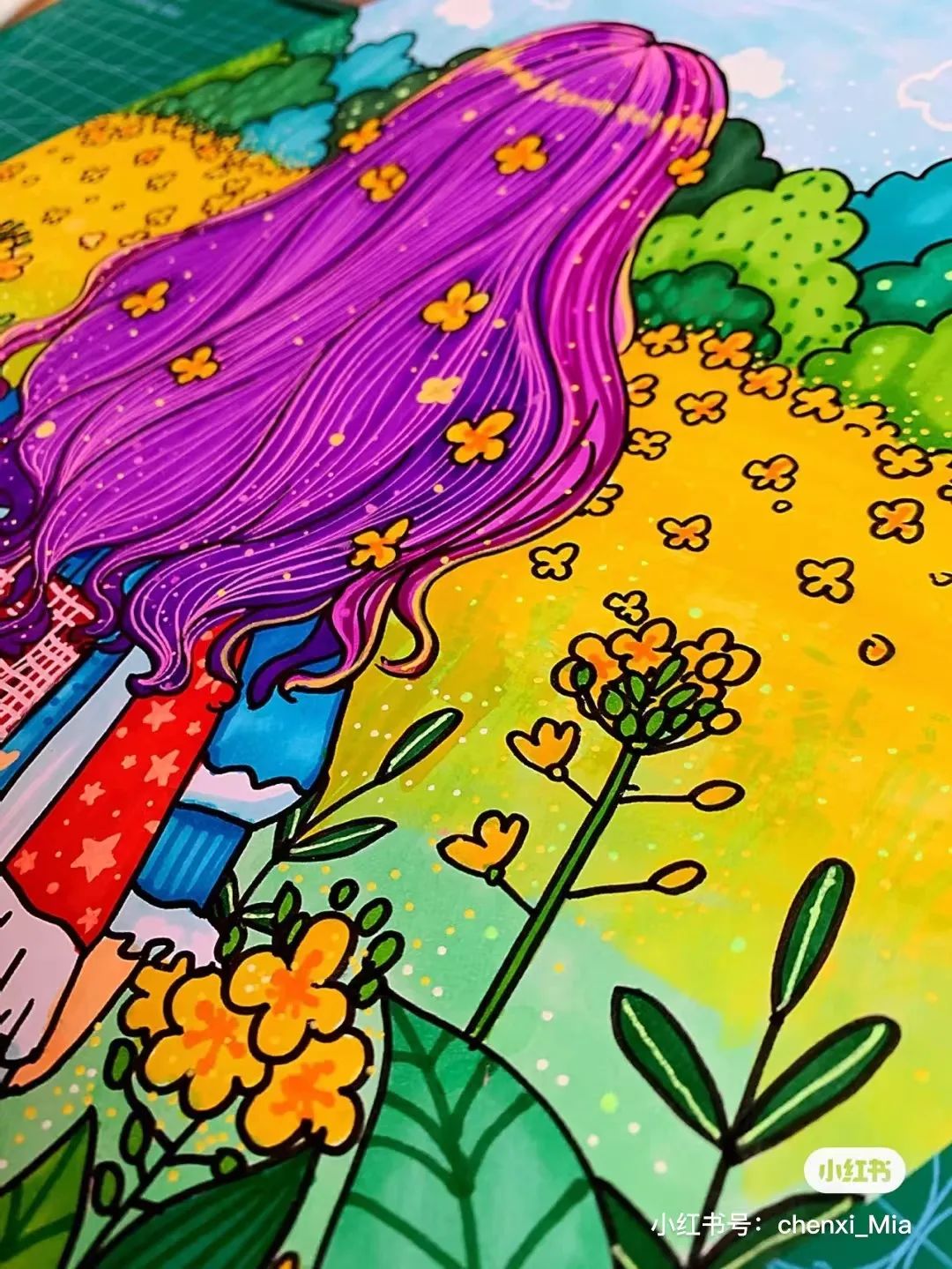 好雨知时节,当春乃发生 50张有关清明节,春天主题创意绘画