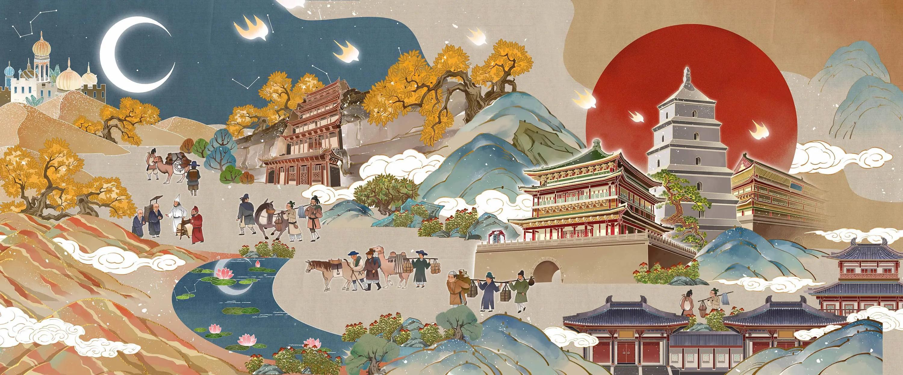 石头城世界围地最大的城墙一一钱塘江潮世界最著名的涌潮一一中国黄土