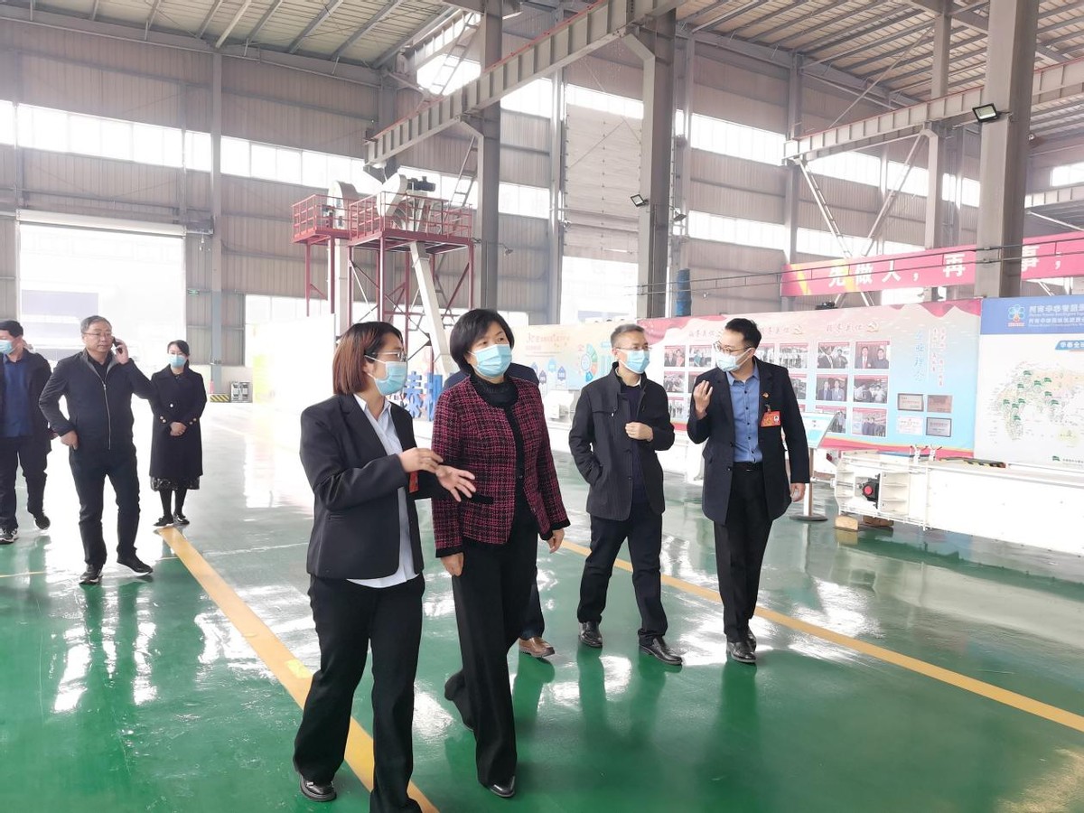 安阳市委组织部领导莅临华泰智能装备集团调研指导工作